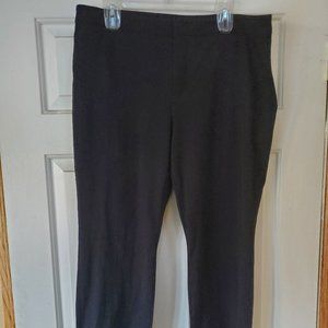 NYDJ Black ankle pants; 14W 27" inseam